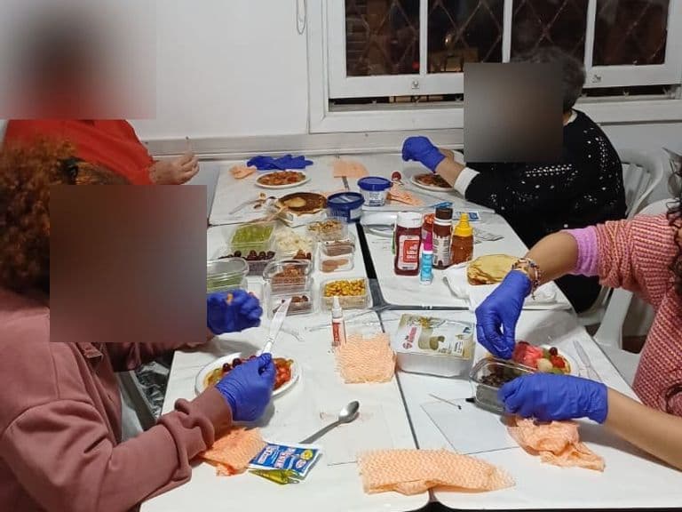 Oficina de arteterapia na Associação VEM