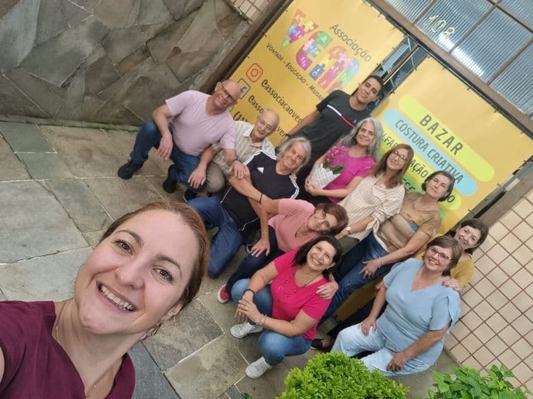 Equipe do Bazar Costura Criativa da VEM