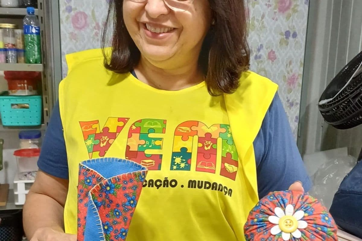 Curso de Arte em Feltro da Associação VEM