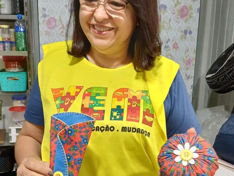 Curso de Arte em Feltro da Associação VEM