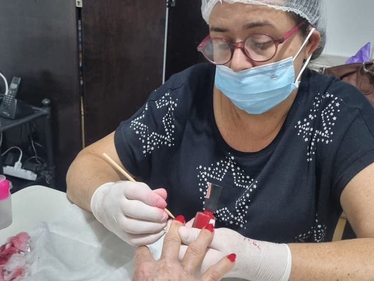 Curso de Manicure da Associação VEM