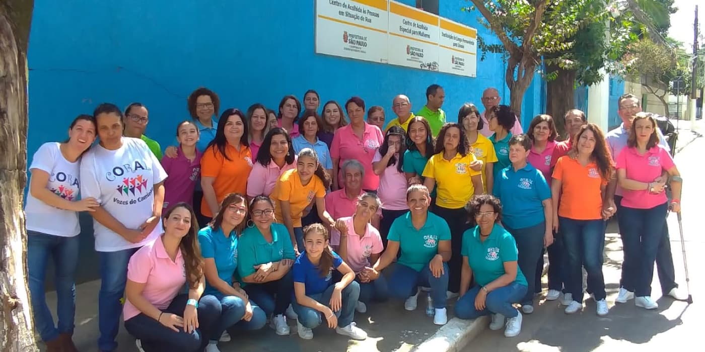 Comunidade da Associação VEM reunida