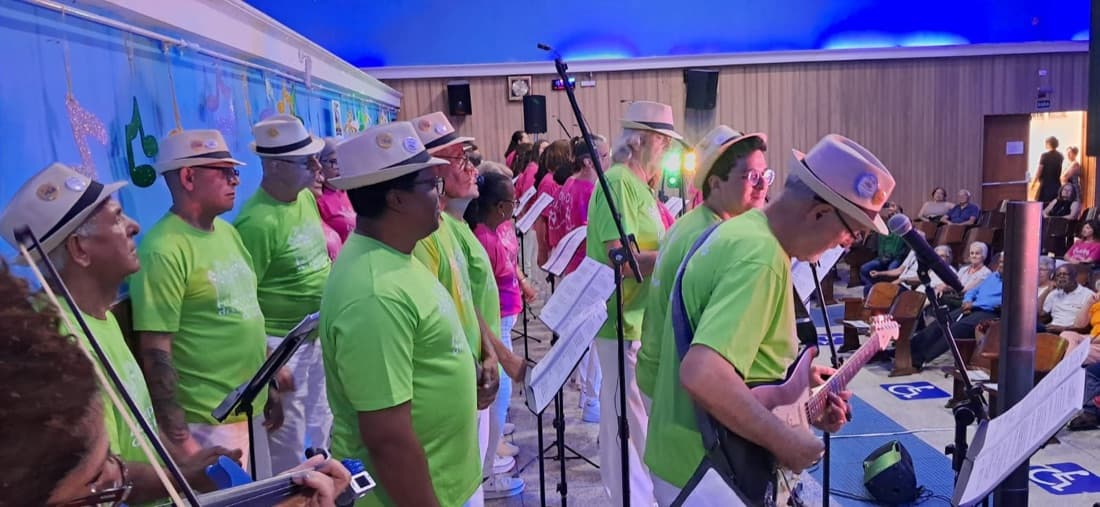 Coral Vozes do Caminho da Associação VEM — apresentação 4