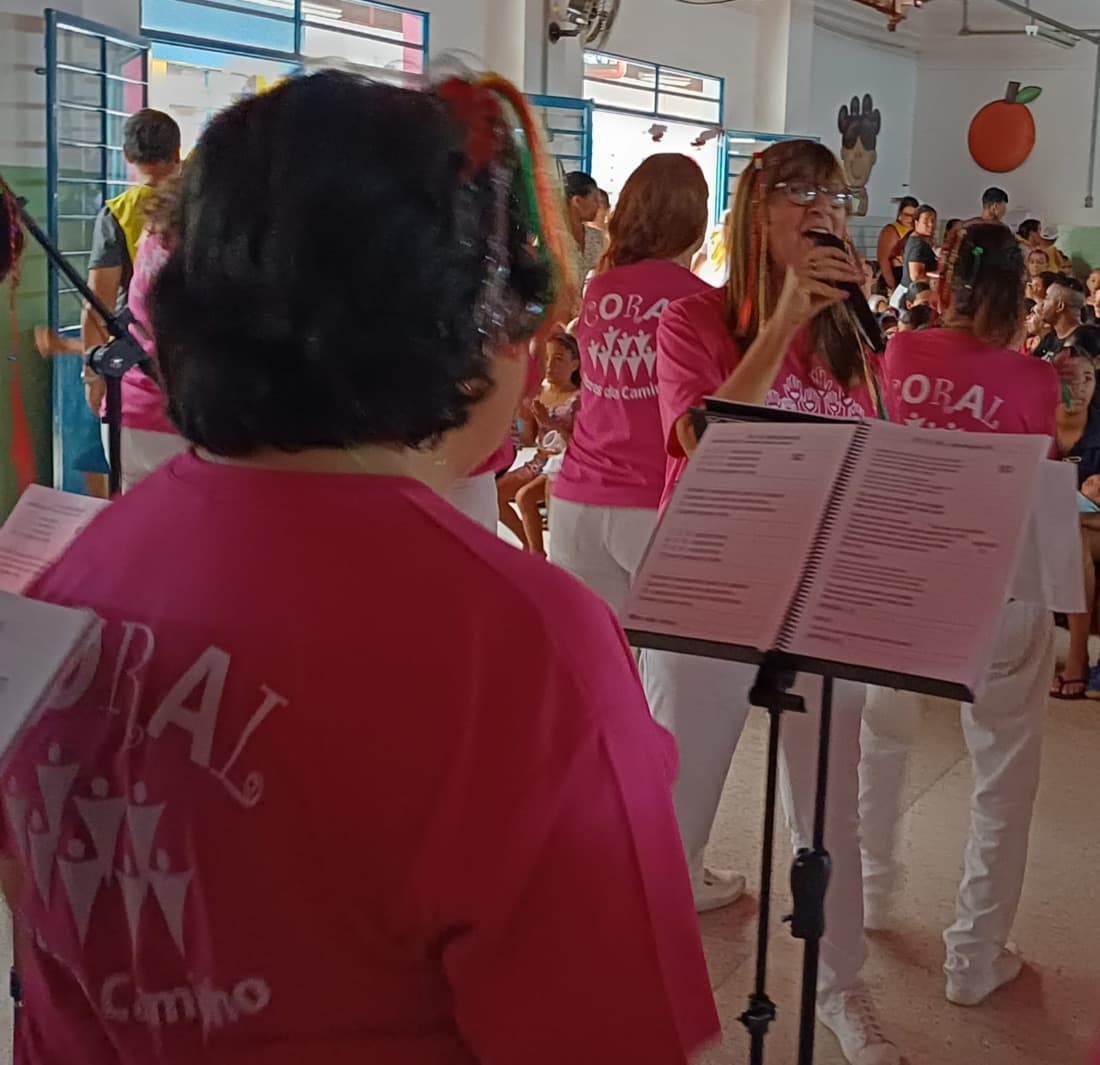 Coral Vozes do Caminho da Associação VEM — apresentação 21