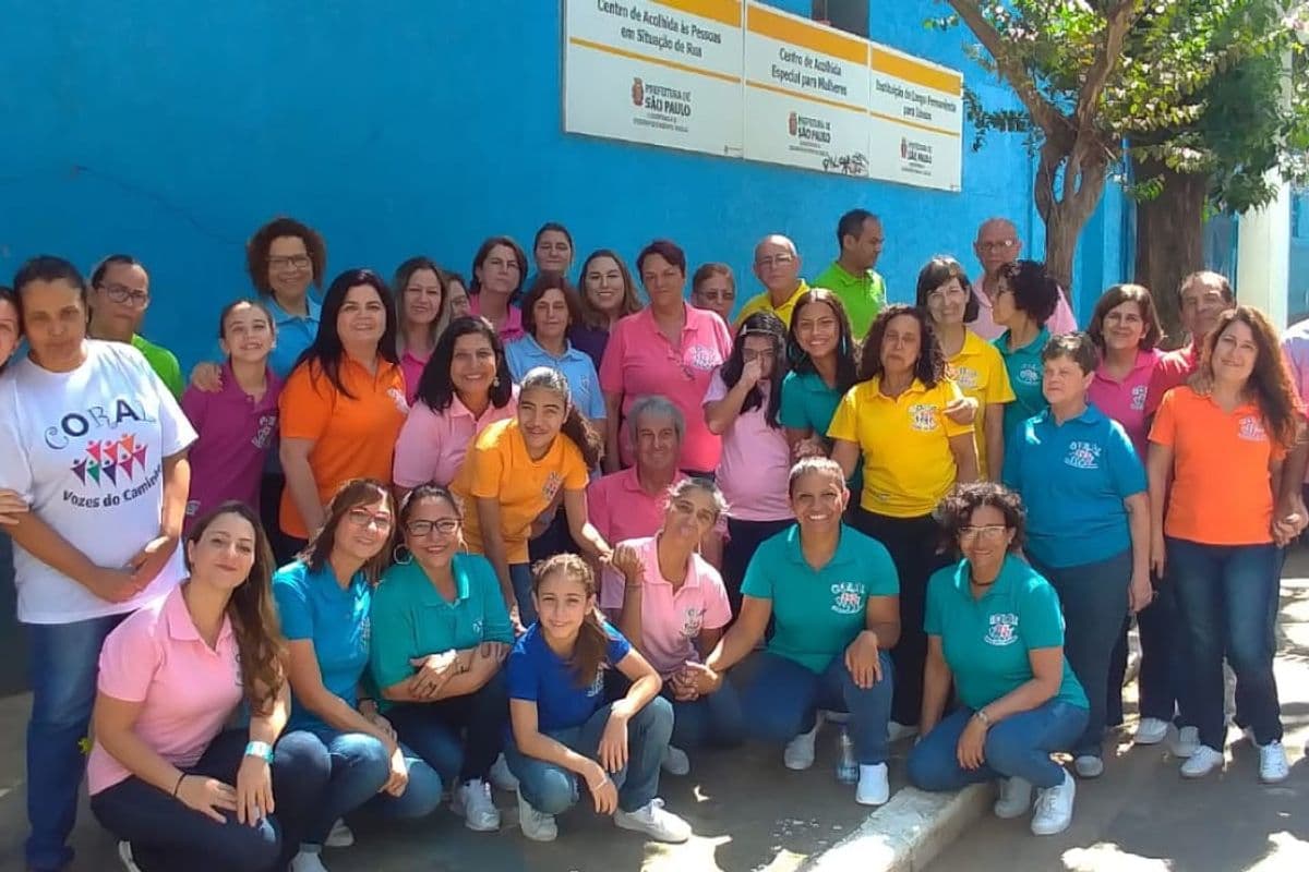 Comunidade da Associação VEM reunida