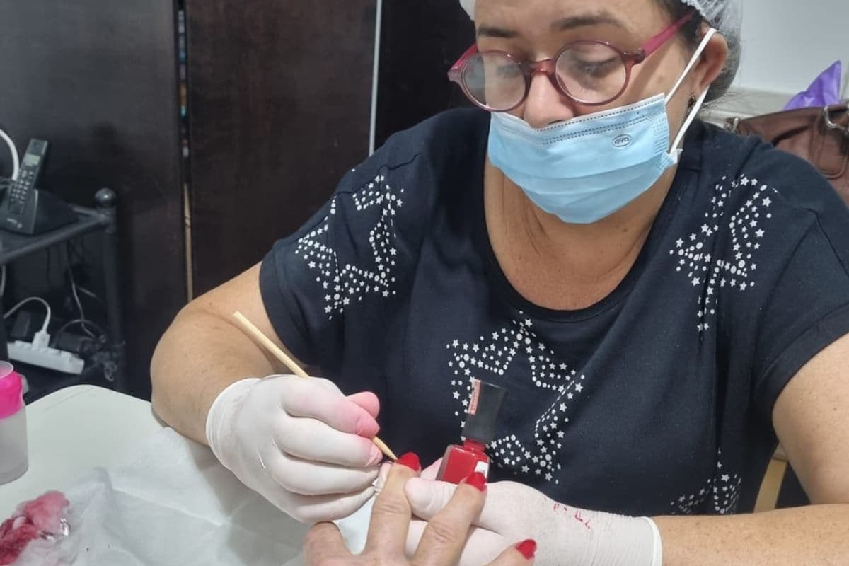 Curso de Manicure da Associação VEM